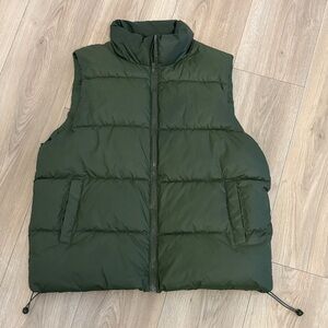 Green Puffer Vest
